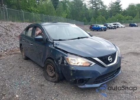 2016 Nissan Sentra Sv from USA, damaged, VIN 3N1AB7AP9GY268048